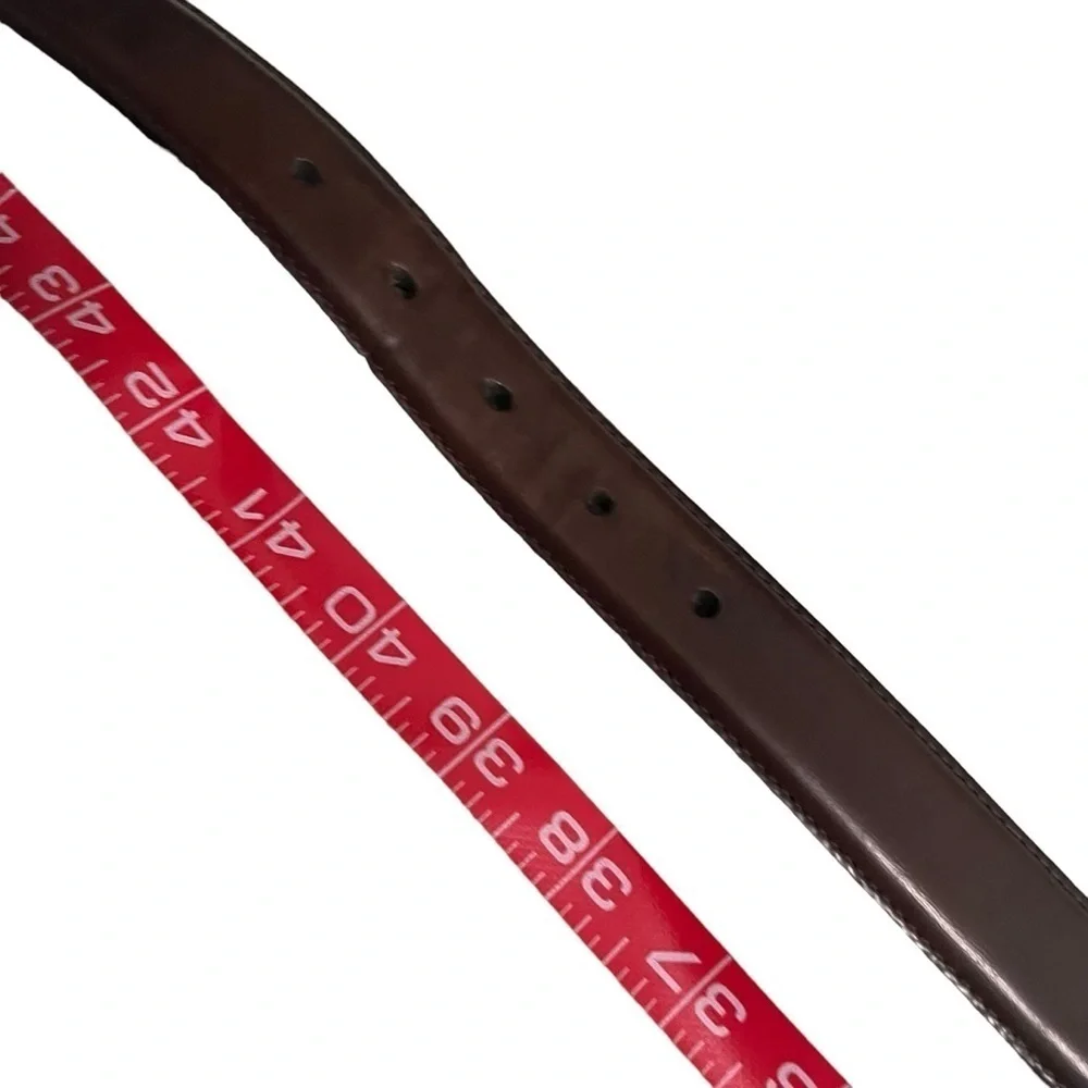 Kenneth Cole New York Brown‎ Italian Leather Belt 40